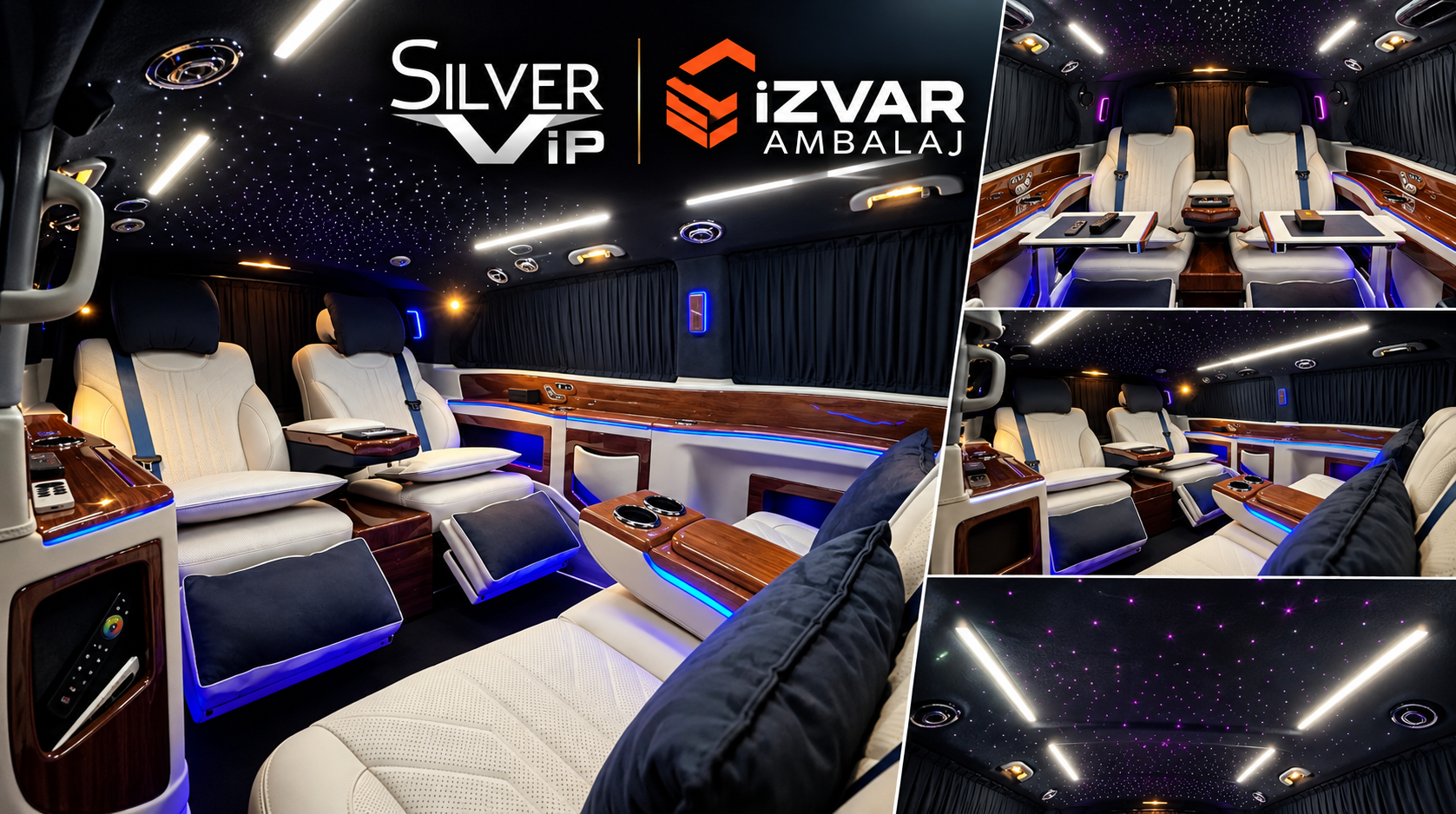 Two VIP Vehicles Completed for İzvar Ambalaj | A Silver VIP Design Project