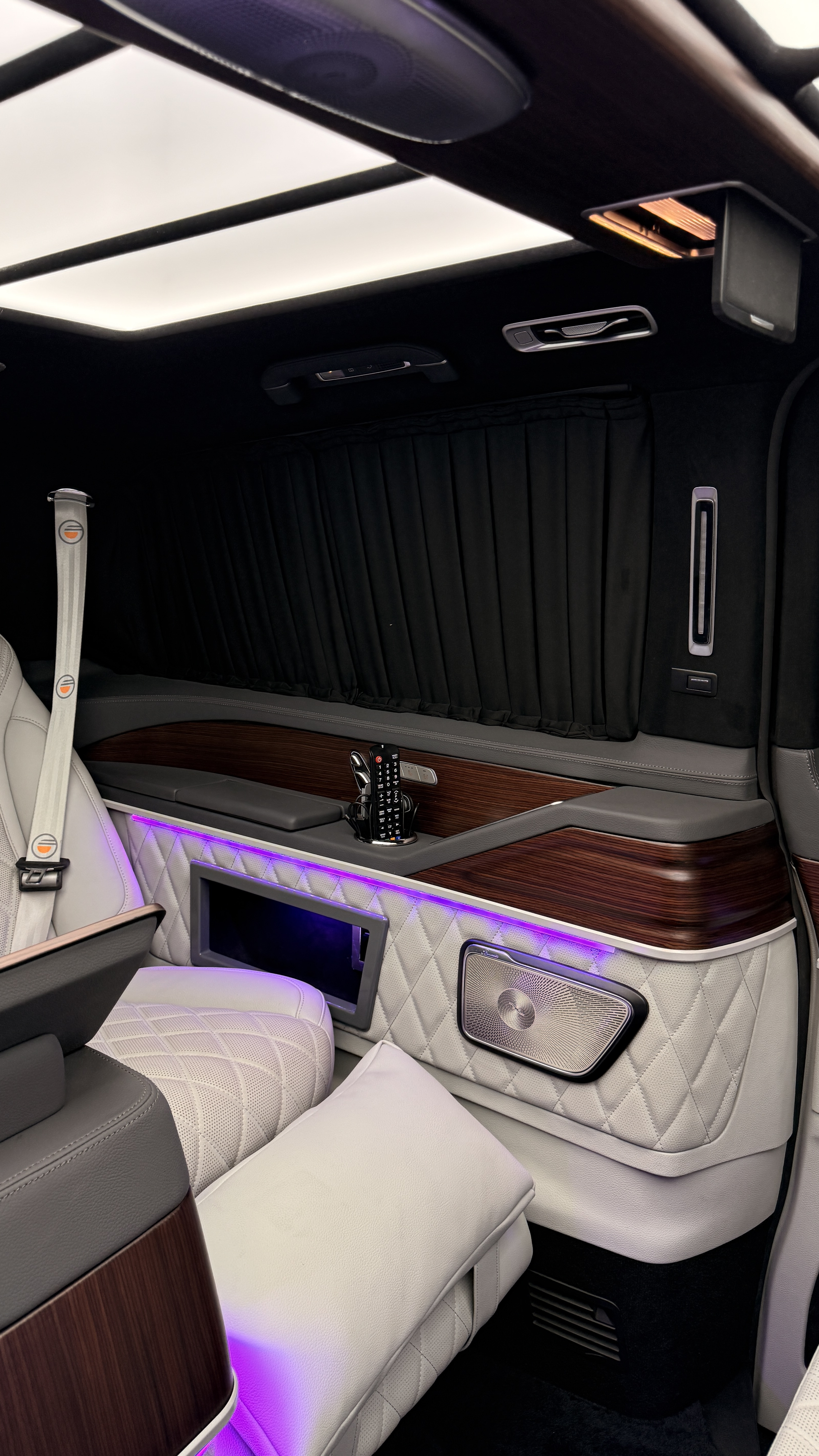 Mercedes V-Class VIP Conversion UK: Can a Luxury Interior Work as Both a Mobile Office and a Family Lounge?