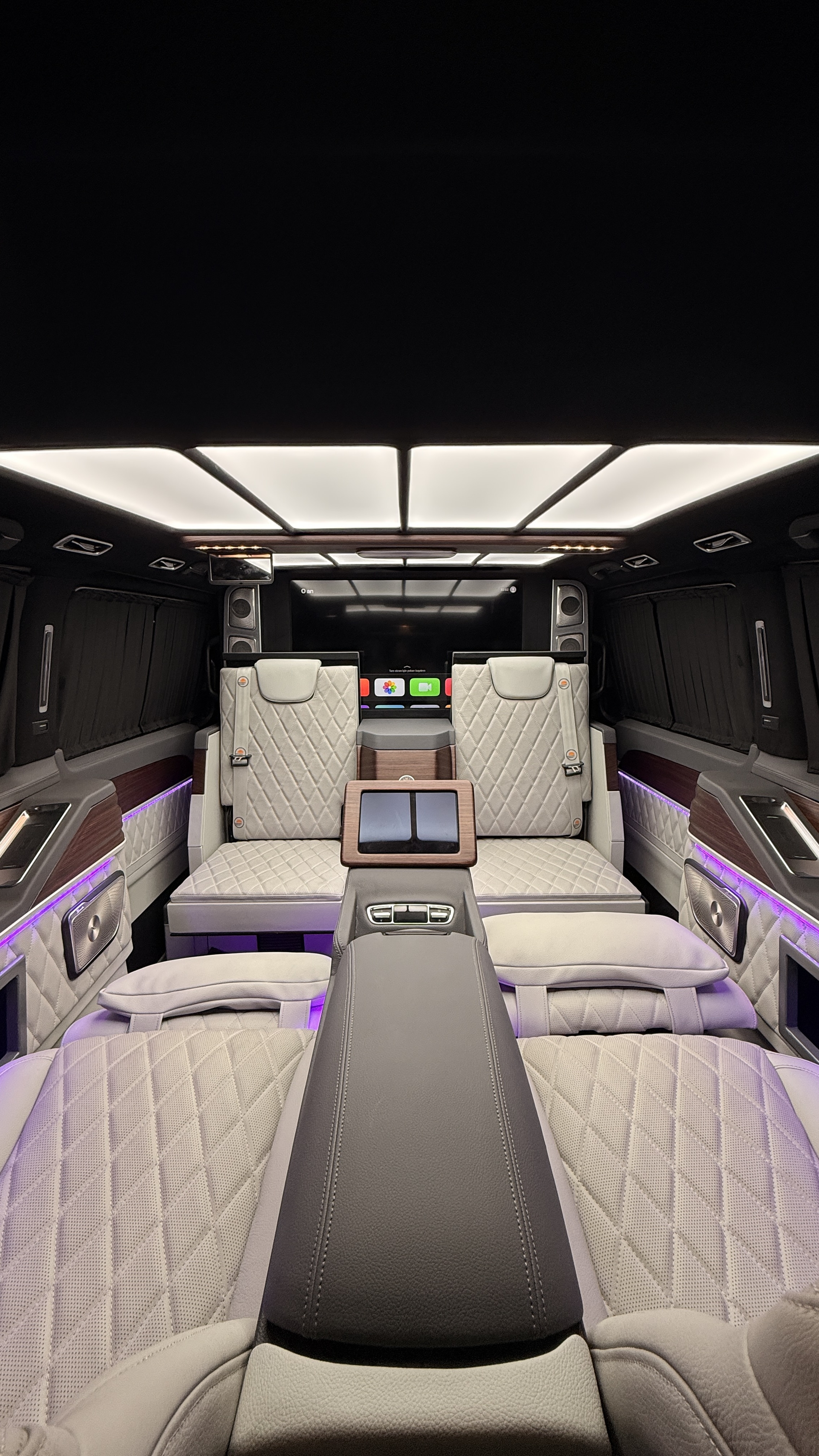 Mercedes V-Class VIP Conversion UK: How Should Driver Intercom, Onboard Wi-Fi and Rear Passenger Connectivity Be Planned?