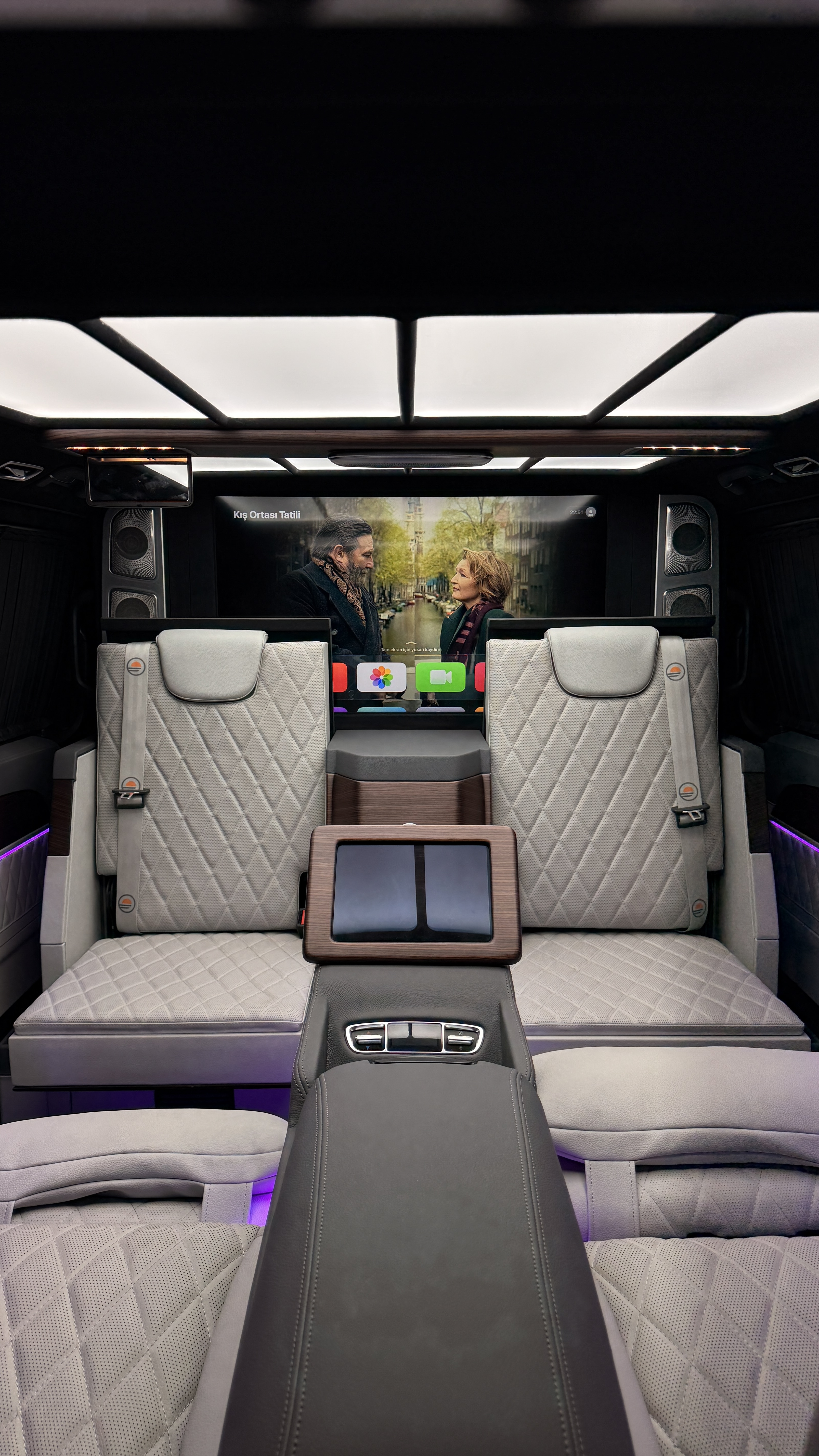 Mercedes Vito ve Sprinter VIP Dizaynında Ağırlık Dağılımı Neden Önemlidir? | Koltuk, Zemin, Tavan ve Ekipman Dengesi
