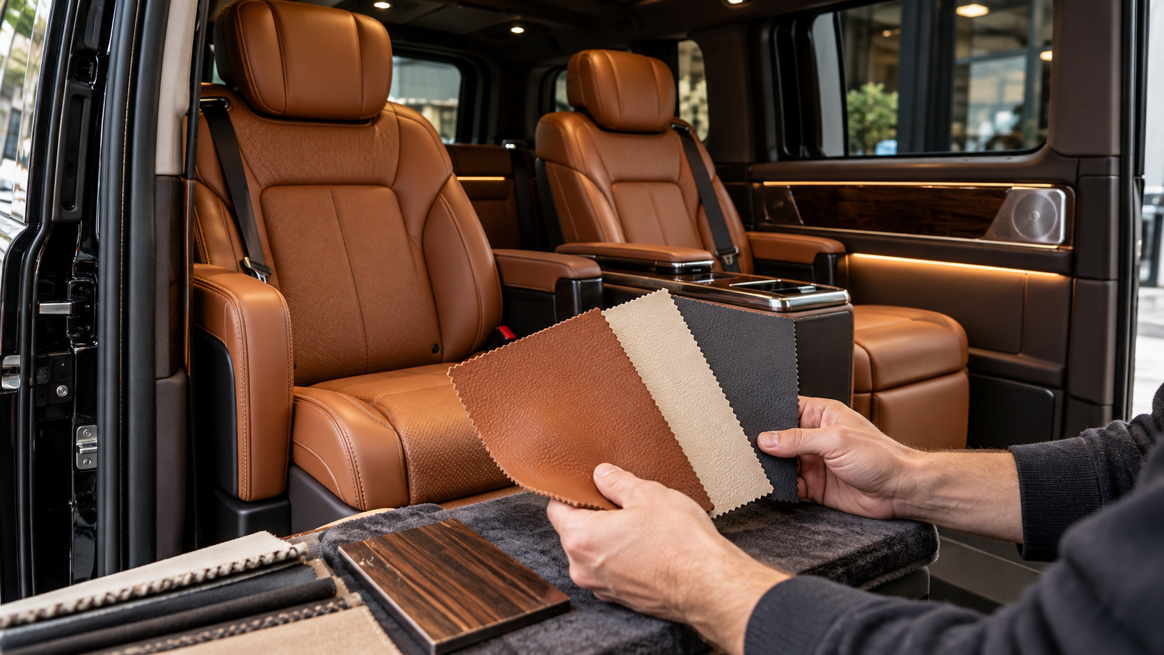 تجديد مقصورة مرسيدس V-Class VIP: تحديث التجهيزات أم إعادة التصميم بالكامل؟