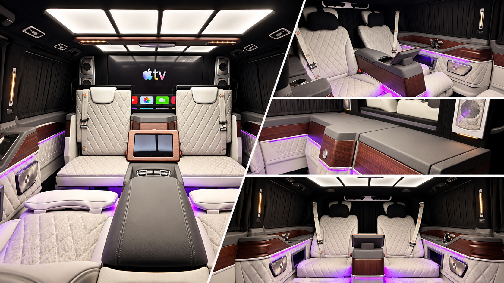 Mercedes Vito VIP Conversion for Sunset Pergola | Completed Executive Interior Project