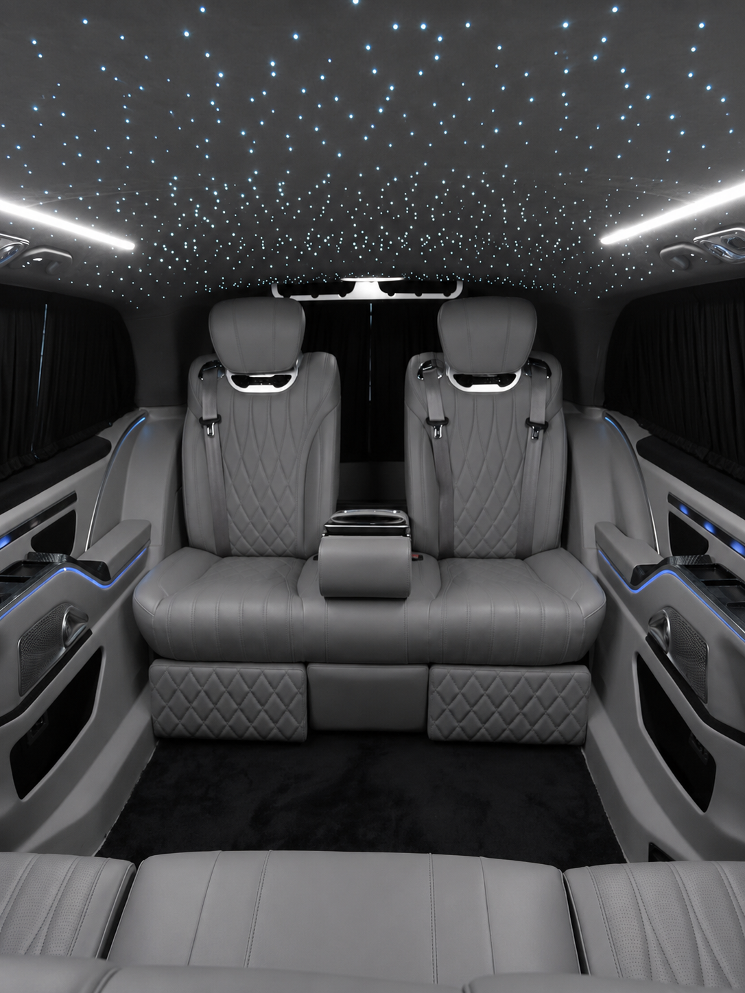 Choosing Materials for a Luxury VIP Van Conversion | Leather, Alcantara, Wood and Everyday Use